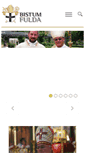 Mobile Screenshot of cms.bistum-fulda.de